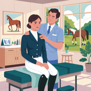 ocala horse owner with chiropractor
